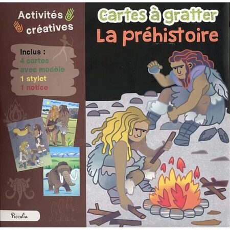 Cartes à gratter / Préhistoire