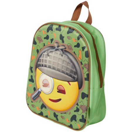SAC A DOS EMOJI 3D - VERT MILITAIRE