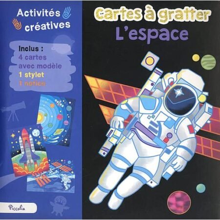 Cartes à gratter / Espace