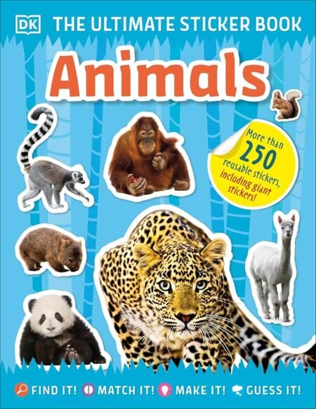 Talented animals sticker book