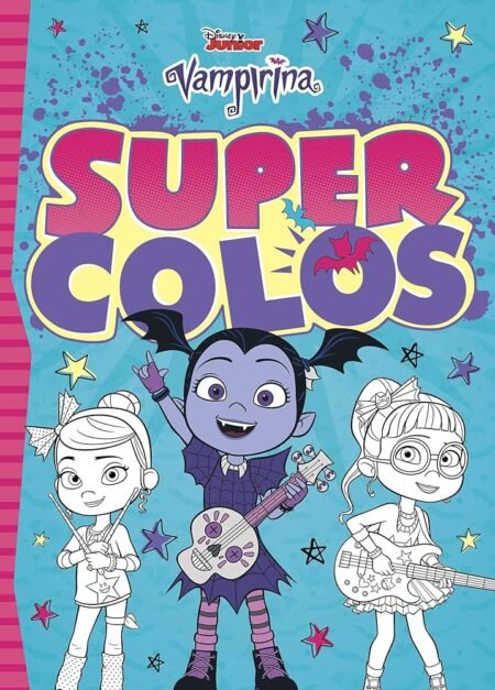 DISNEY JUNIOR - VAMPIRINA -SUPER COLOS - COLORIAGES