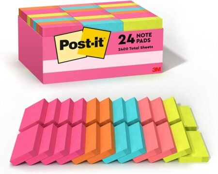 Post-it pack color BOSTON - Couleurs vives