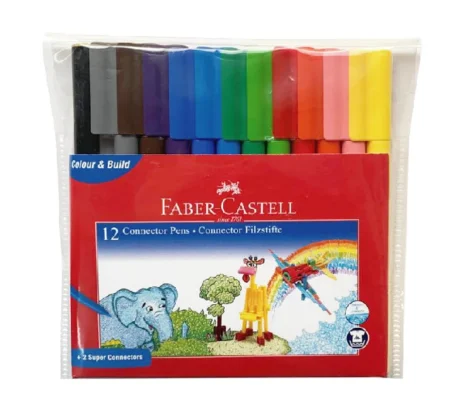 Feutres Faber-Castel 12 couleurs