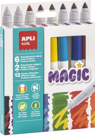Marqueurs magiques - lot de 8