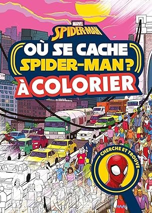 SPIDER-MAN - Où se cache... à colorier