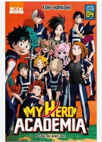 MY HERO ACADEMIA T04