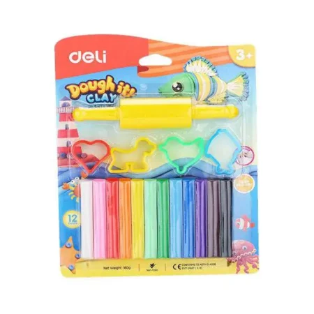 Pâte à modeler DELI + jouets Boîte de 8 (3ans+)