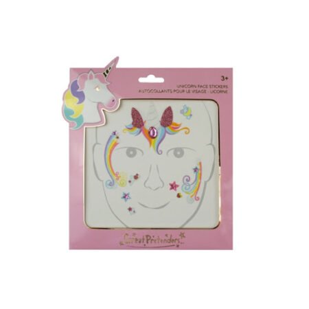 STICKERS VISAGE - LICORNE